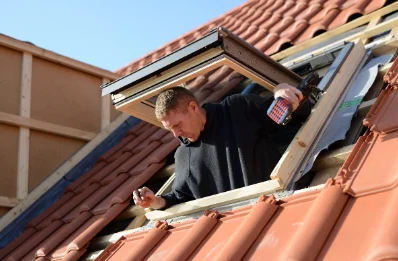 Pose de fenêtres de toit Velux à Ghissignies